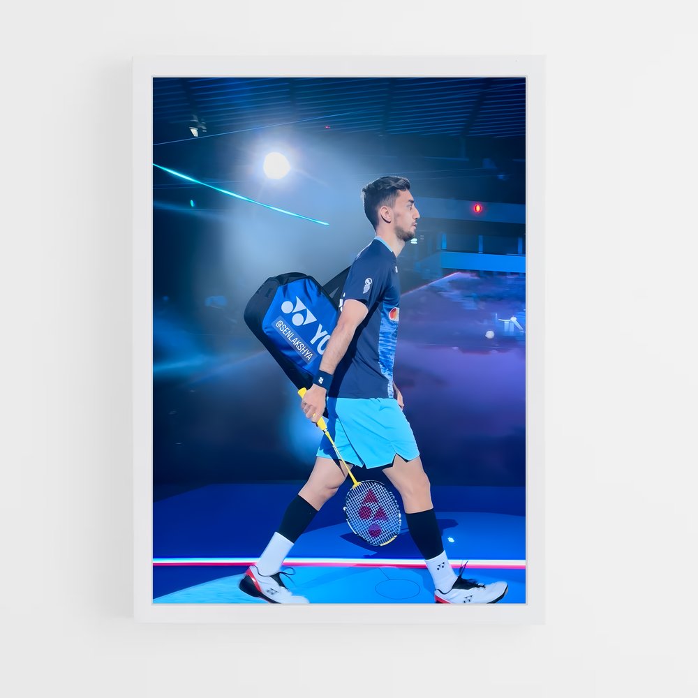 Poster Ace des Courts – affiche Badminton (vue 3)